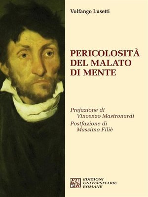 cover image of Pericolosità del malato di mente